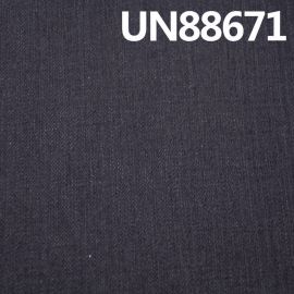 Cotton elastic straight slub wool denim 57/58" 12OZ UN88671