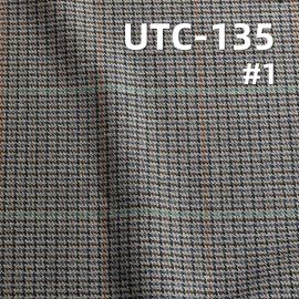Cotton Polyester Yarn Dyed Fabric  55/56" UTC-135
