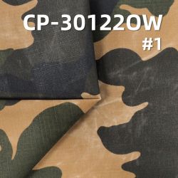 100% Cotton Plain Fabric Printing Oil Waxing 320g/m2 57/58" CP-30122OW